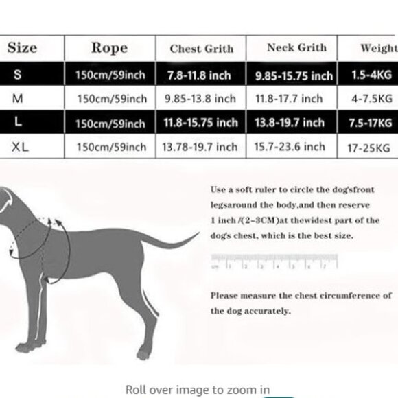 NWOT - Colorful Dog Collar, leash & Harness set For Large dogs - Picture 4 of 4